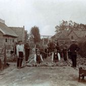 Aanleg bestrating Marktstraat