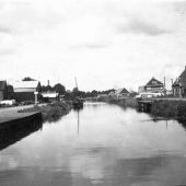 Kanaal vanaf de Daggertsbrug gezien